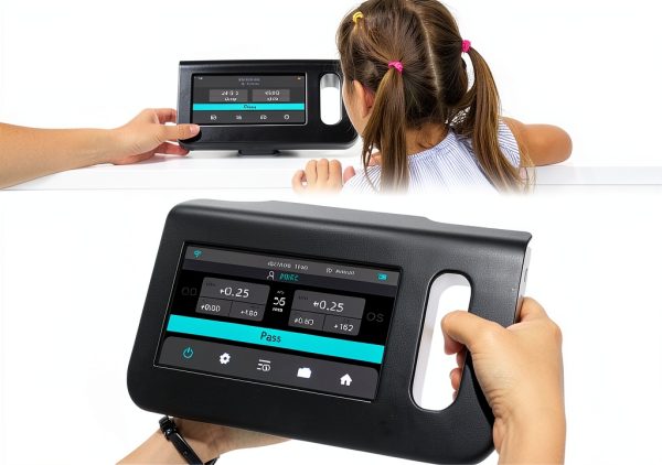 COMAAM Ophthalmology Vision Screener Portable Eye Exam Machine with 7-0