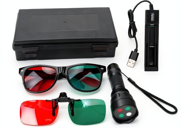 ZJchao Optometry Test Kit with Non‑Slip Flashlight and Color‑Blind-6