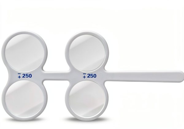 Ophthalmic Flipper Binocular Training Tool by Marsrut 4 Lenses White-8