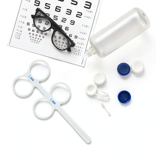 Ophthalmic Flipper Binocular Training Tool by Marsrut 4 Lenses White-5