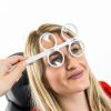 Ophthalmic Flipper Binocular Training Tool by Marsrut 4 Lenses White-4