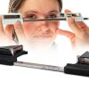 WADPP Ophthalmostatometer Exophthalmia Meter 0‑35mm Range Adjustable-0