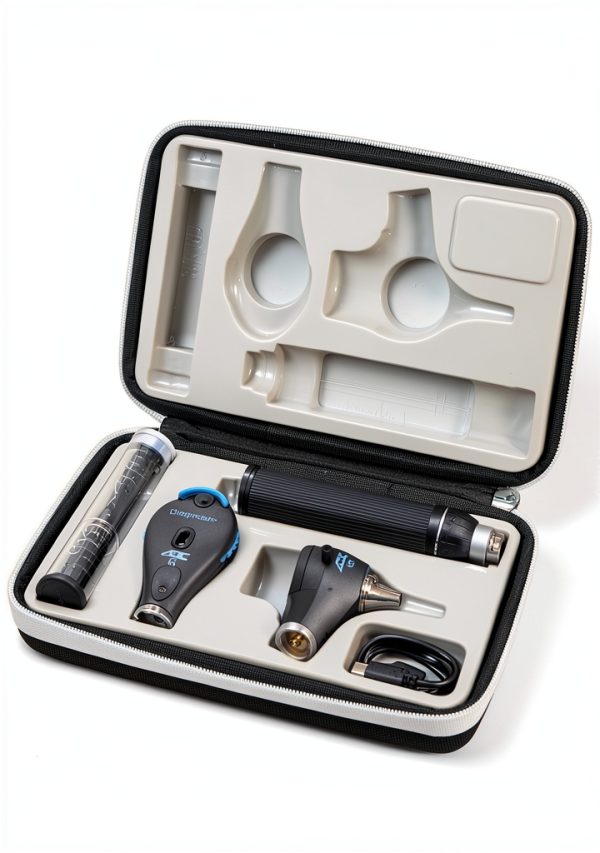 ADC Coaxial Otoscope USB‑C Rechargeable Handle, 29‑Lens View, Specula-0