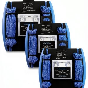 Rope Adjuster WKFQFGSZ Outdoor Cord Tightening Tool Silver 120in 3 Set-0