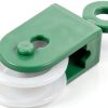 Nylon Pulley T Tulead 1-3/8-Inch Green Rope Puller 6PCS-3