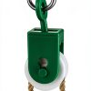 Nylon Pulley T Tulead 1-3/8-Inch Green Rope Puller 6PCS-4