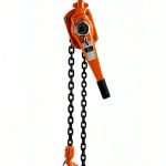 American Power Pull Chain Puller 1-1/2 Ton Silver Plastic Duty Pull-0