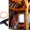 jojofuny Garage Door Starter Kit with Emergency Pull Rope and Handle for Attic Ladder and Garage Door Access 2.75 X 2.16 X 0.7 Inches-6