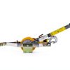 Maasdam 1 Ton Strap Puller with 12ft Rope Aluminum Ratchet Pull Tool-0