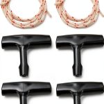 jojofuny Garage Door Starter Kit with Emergency Pull Rope and Handle for Attic Ladder and Garage Door Access 2.75 X 2.16 X 0.7 Inches-0