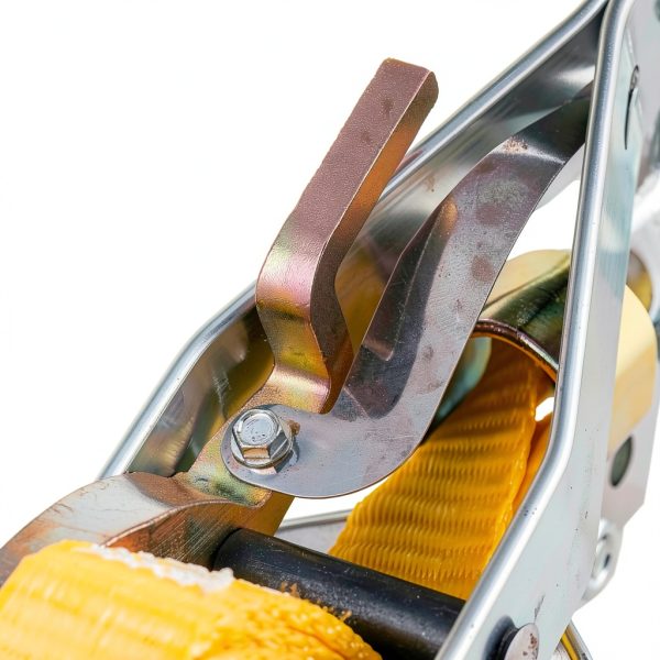 Maasdam 1 Ton Strap Puller with 12ft Rope Aluminum Ratchet Pull Tool-4