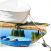 1.5-Ton Rope Puller Come Along Winch Heavy Duty with 100' Rope of 0.6" dia.& 2 Hooks Come Along Ratchet Power Puller Tool for Moving Boats, Securing Items, Transporting Logs-7
