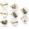 1.5-Ton Rope Puller Come Along Winch Heavy Duty with 100' Rope of 0.6" dia.& 2 Hooks Come Along Ratchet Power Puller Tool for Moving Boats, Securing Items, Transporting Logs-4