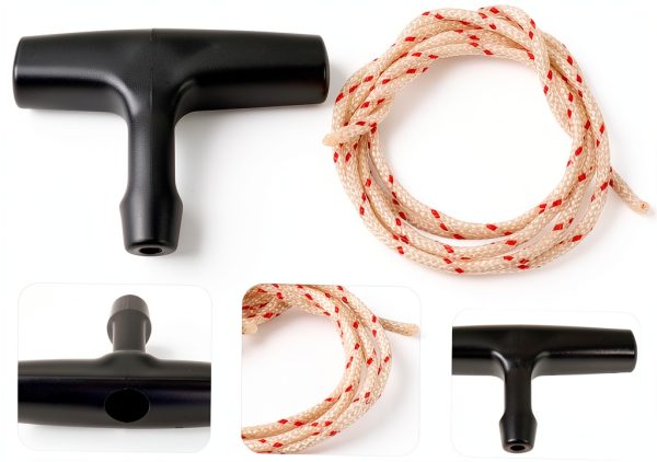 Angoily 5pcs Plastic Drawstring Engine Kit Durable Rope Pull Handles-2