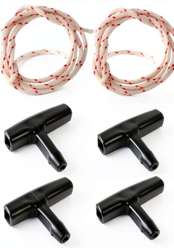 jojofuny Garage Door Starter Kit with Emergency Pull Rope and Handle for Attic Ladder and Garage Door Access 2.75 X 2.16 X 0.7 Inches-1