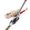 1.5-Ton Rope Puller Come Along Winch by KITUYOTO for Boats and Logs-0