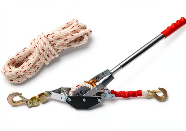 1.5-Ton Rope Puller Come Along Winch by KITUYOTO for Boats and Logs-2